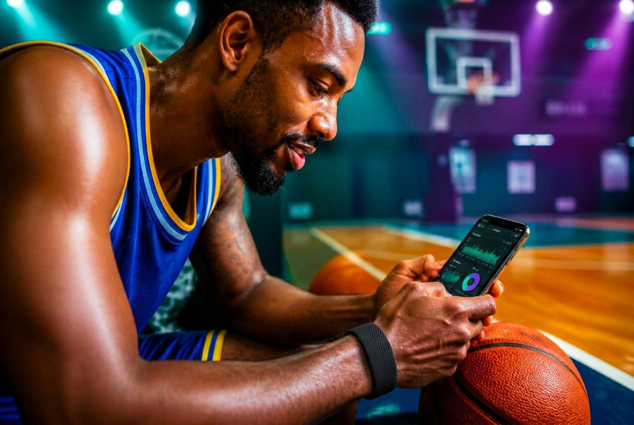 Basketball athlete training